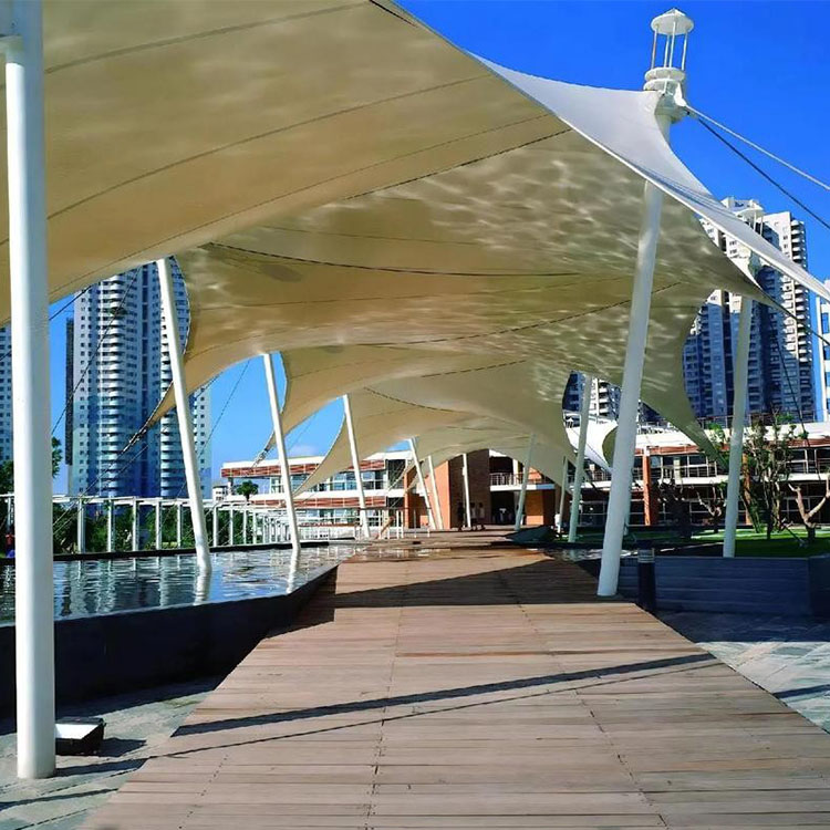 临泽县膜结构景观棚